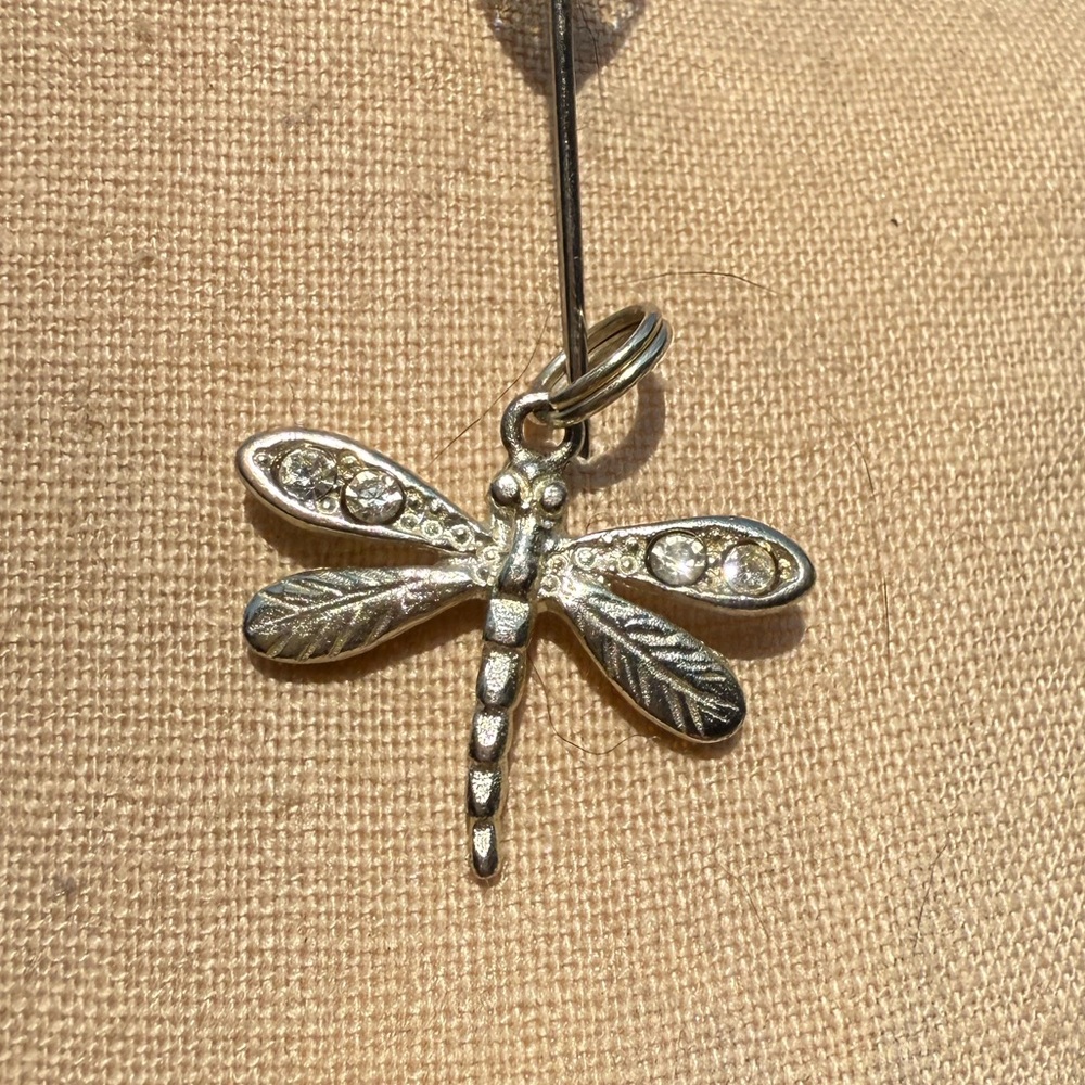 Sterling Silver Dragonfly Pendant